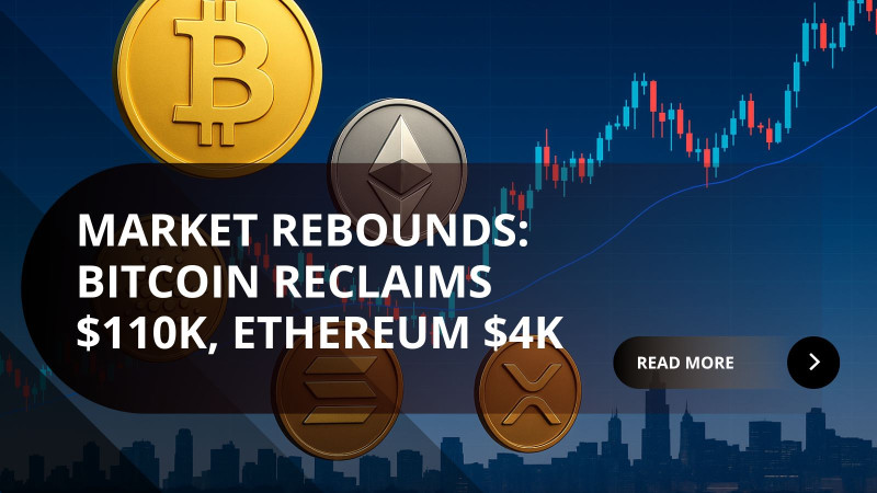 The Snapback: Crypto Market Rebounds With BTC Re-Claiming $110K