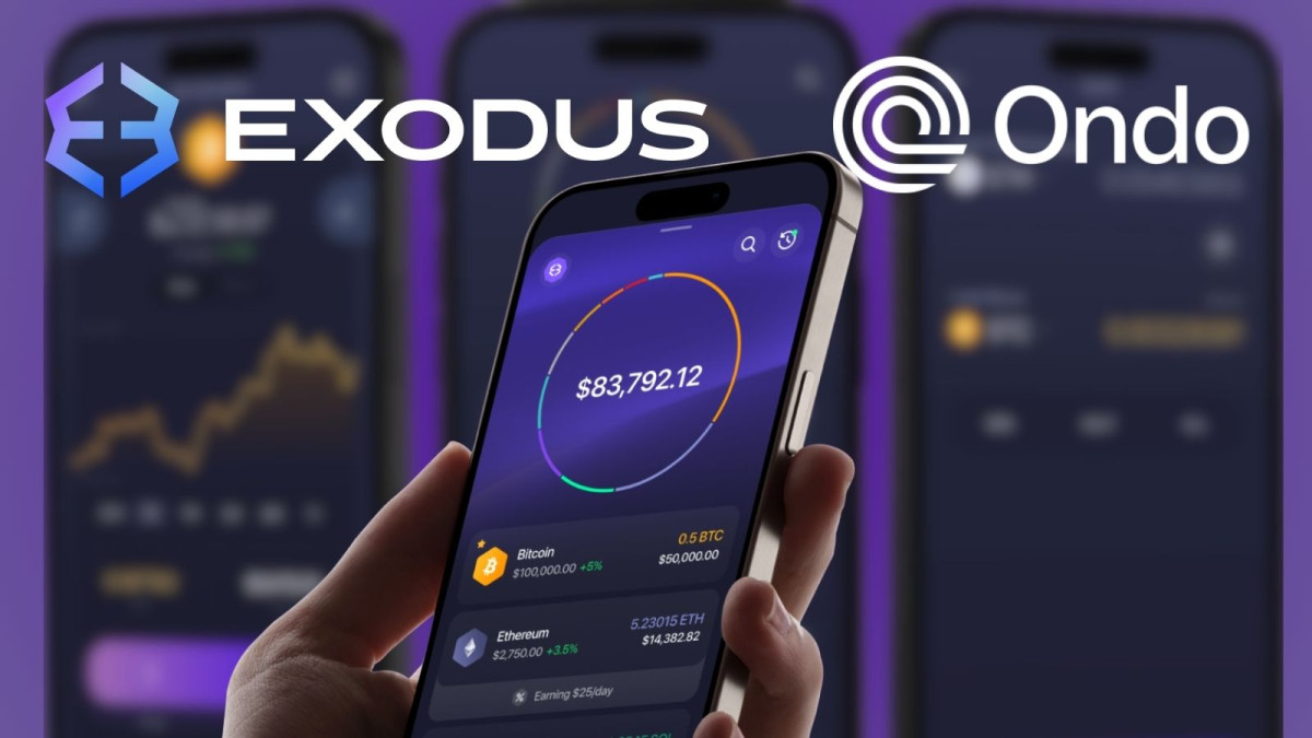 Exodus Partners With Ondo To Launch Tokenized Stocks